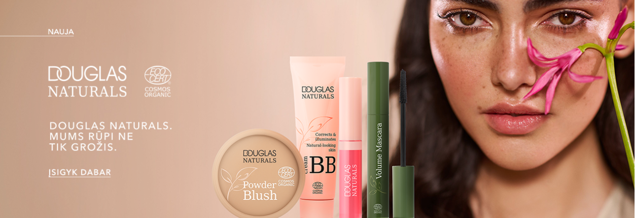 DOUGLAS COLLECTION - NATURALS dekoratyvinė kosmetika