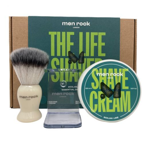 The Life Shaver Sicilian Lime Essential Shaving Kit