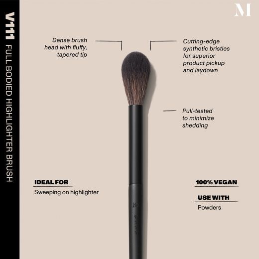 V111 Full Bodied Highlighter Brush