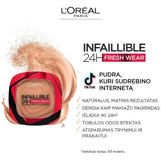 Infaillible 24H Fresh Wear Foundation In A Powder