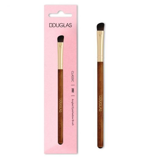 DOUGLAS COLLECTION Angled Eyeshadow Brush Nuožulnus akių šešėlių šepetėlis