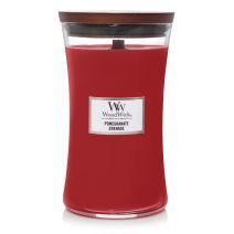 WOOD WICK Large Core Pomegranate Aromatinė žvakė