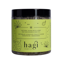 Natural Scrub with Hemp and Macadamia Seed Oil