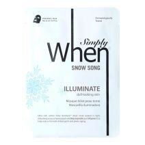  Snow Song Illuminate Ultra-Soft Cotton Linter Bemliese Sheet Mask