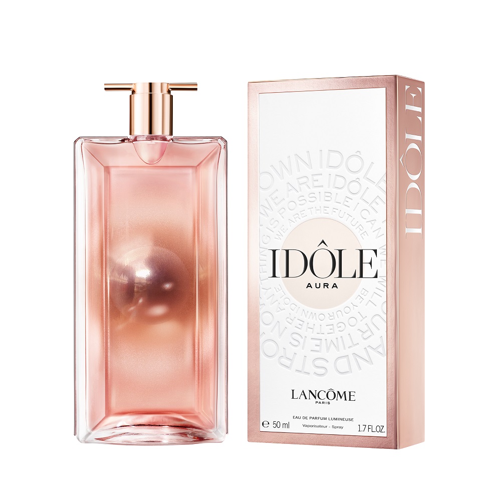 Ланком идол описание. Lancome Idole Aura. Lancome Idole EDP, 75 ml. Lancome Idole 25. Ланком идол 100.