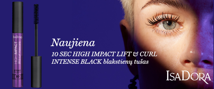 ISADORA 10 Sec High Impact Lift & Curl Mascara