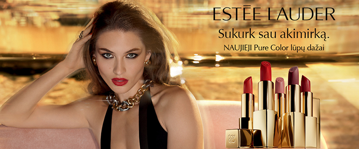 Naujieji ESTEE LAUDER lūpų dažai
